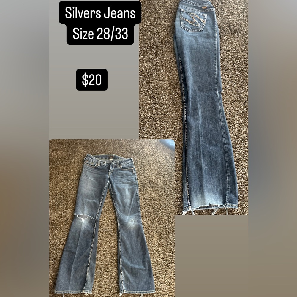 Womens Silvers Jeans